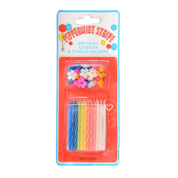 Birthday Candle & Candle Holders / ??ͤ͟? ?ƴ???????  Small