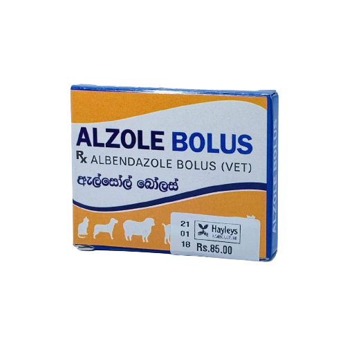 Alzole Bolus worm treat (veterinary)